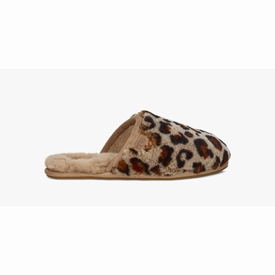 Chinelos UGG Fluffette Mulher Leopardo | PT-MTVEX